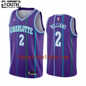 NBA Charlotte Hornets Trikot Marvin Williams 2 Jordan Brand 2019-2020 Hardwood Classics Swingman - Kinder